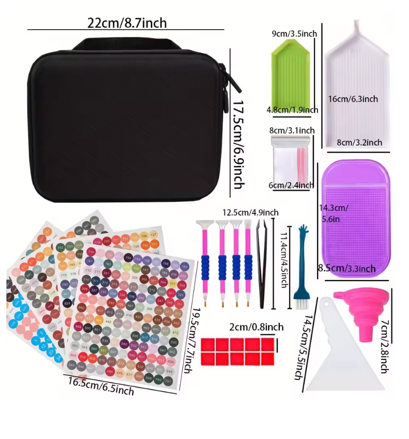 Maleta com Acessórios - 30 Potes