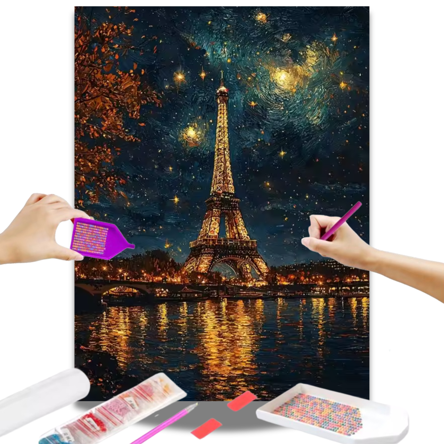 Torre Eiffel no Luar