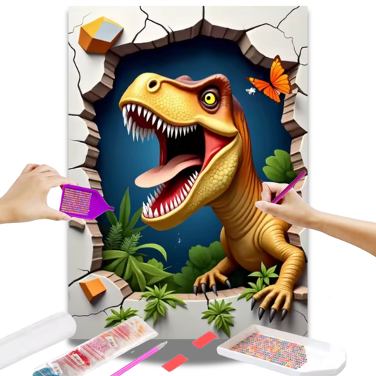 Tiranossauro na Parede