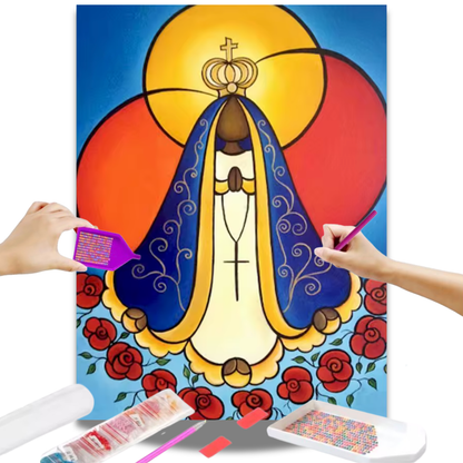 Nossa Senhora com Rosas