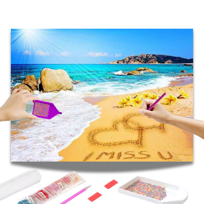 Praia Ensolarada I Miss You