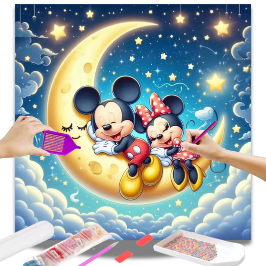 Mickey e Minnie na Lua