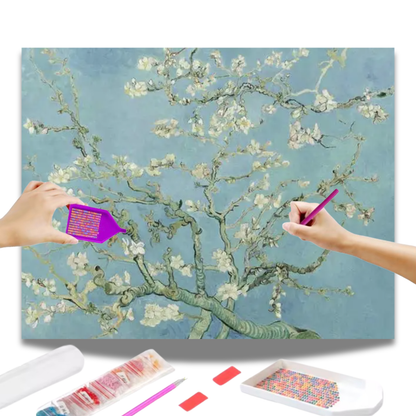 Amendoeira em flor de Vincent van Gogh