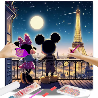 Mickey e Minnie em Paris
