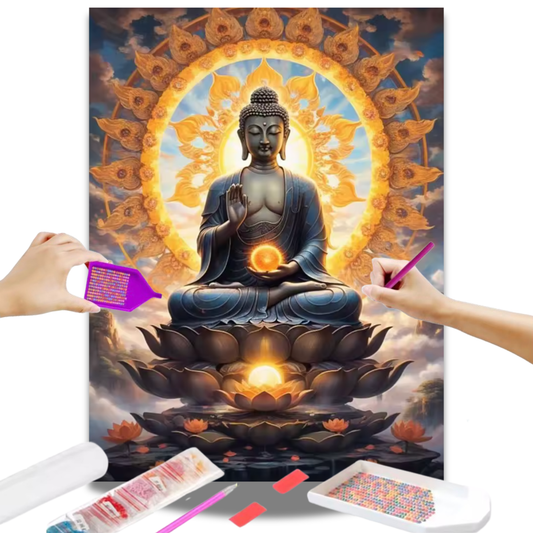 Buda no Altar de Lótus