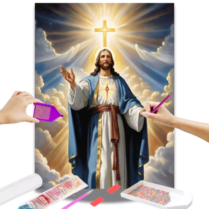 Jesus Cristo e Cruz Sagrada