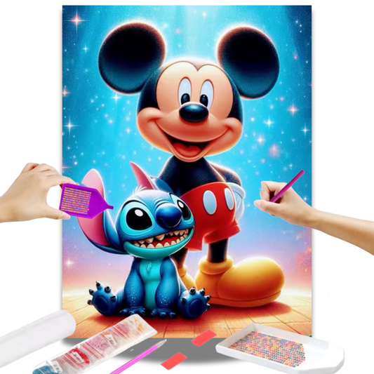 Mickey Mouse e Stitch