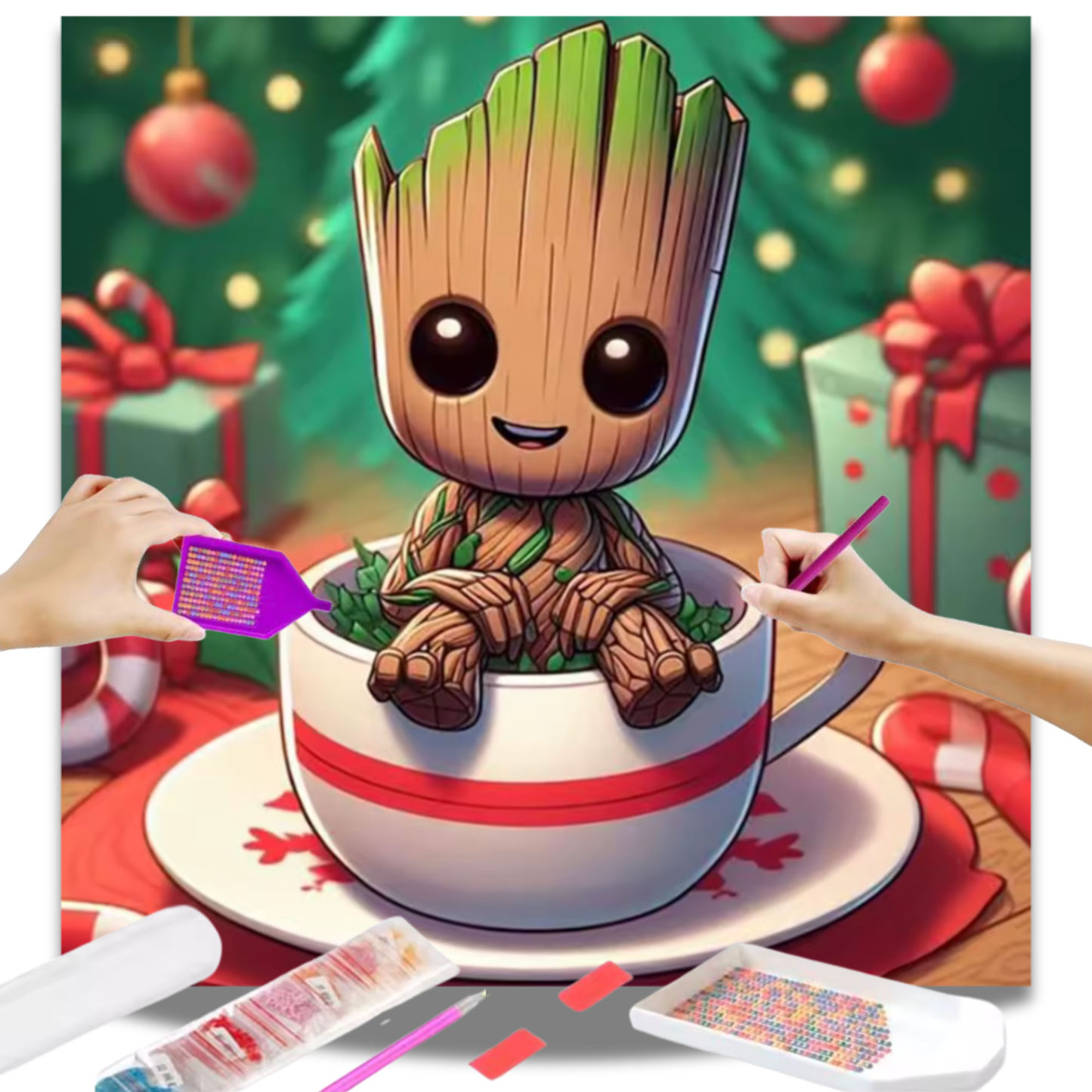 Mini Groot na Caneca