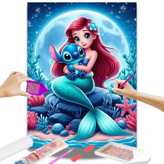 Princesa Ariel e Stitch