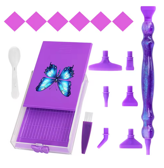 Kit Caneta Pintura com Diamantes - Acessórios